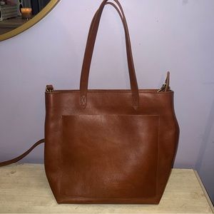 Madewell Women’s The Zip-Top Medium Transport Tote